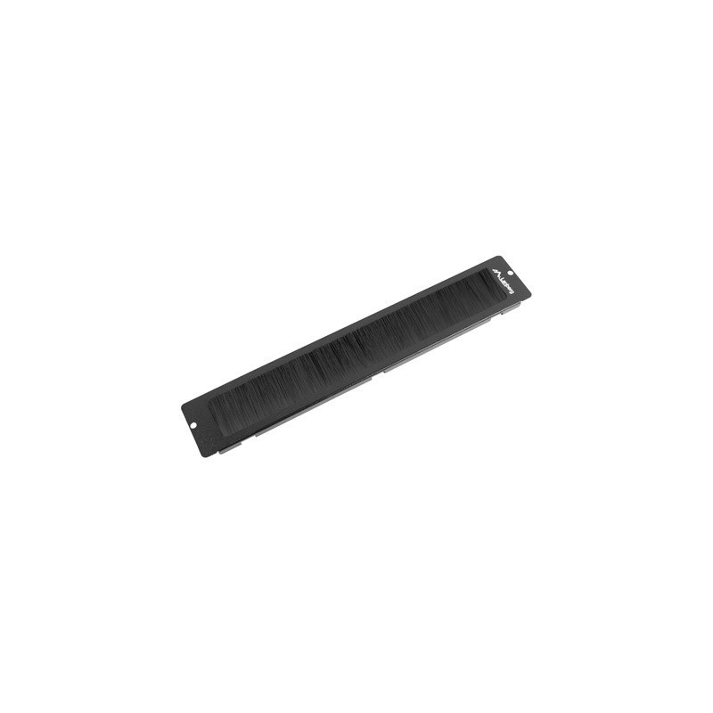 19" VOLNĚ STOJÍCÍ KARTÁČOVÝ PANEL PRO VSTUP KABELŮ ČERNÝ AK-1105-B 19" VOLNĚ STOJÍCÍ KARTÁČOVÝ PANEL PRO VSTUP KABELŮ ČERNÝ AK-1105-B