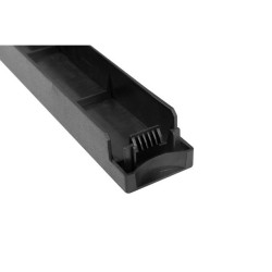 19" PLASTOVÝ RYCHLOMONTÁŽNÍ OHNIVZDORNÝ ZASLEPOVACÍ PANEL 1U ČERNÝ