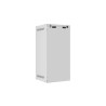 RACKOVÁ SKŘÍŇ 10" NÁSTĚNNÁ 12U/280X310 (FLAT PACK) S PROSKLENÝMI DVEŘMI ŠEDÁ