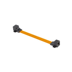 RJ45 ŘADOVÁ SPOJKA TENKÝ KABEL S OKÉNKEM 17CM