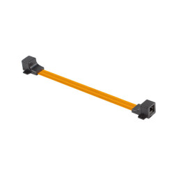 RJ45 ŘADOVÁ SPOJKA SLIM WINDOW KABEL 23CM