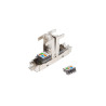 2X RJ45 CAT6A FTP KONEKTOR 8P8C BEZNÁSTROJOVÝ ADAPTÉR