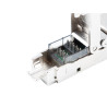 2X RJ45 CAT6A FTP KONEKTOR 8P8C BEZNÁSTROJOVÝ ADAPTÉR