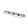 PATCH PANEL 24 PORTŮ 1U 19" CAT.6A UTP ŠEDÝ