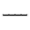 PATCH PANEL 24 PORTŮ 1U 19" CAT.6A UTP ŠEDÝ