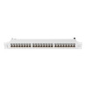 PATCH PANEL 24 PORTŮ 1U 19" CAT.7 FTP STÍNĚNÝ ŠEDÝ