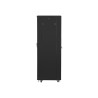 19" VOLNĚ STOJÍCÍ RACKOVÁ SKŘÍŇ 42U/600X800 (FLAT PACK) SE SÍŤOVANÝMI DVEŘMI ČERNÁ