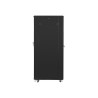 19" VOLNĚ STOJÍCÍ RACKOVÁ SKŘÍŇ 42U/800X1000 (FLAT PACK) SE SÍŤOVÝMI DVEŘMI ČERNÁ