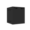 RACKOVÁ SKŘÍŇ 10" PRO MONTÁŽ NA STĚNU 6U/280X310 PRO VLASTNÍ MONTÁŽ S KOVOVÝMI DVEŘMI ČERNÁ  (PLOCHÉ BALENÍ)