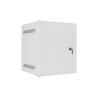 RACKOVÁ SKŘÍŇ 10" PRO MONTÁŽ NA STĚNU 6U/280X310 PRO VLASTNÍ MONTÁŽ S KOVOVÝMI DVEŘMI ŠEDÁ  (PLOCHÉ BALENÍ)