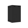 RACKOVÁ SKŘÍŇ 10" PRO MONTÁŽ NA STĚNU 9U/280X310 PRO VLASTNÍ MONTÁŽ S KOVOVÝMI DVEŘMI ČERNÁ  (PLOCHÉ BALENÍ)