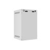 RACKOVÁ SKŘÍŇ 10" PRO MONTÁŽ NA STĚNU 9U/280X310 PRO VLASTNÍ MONTÁŽ S KOVOVÝMI DVEŘMI ŠEDÁ  (PLOCHÉ BALENÍ)