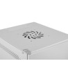 RACKOVÁ SKŘÍŇ 10" PRO MONTÁŽ NA STĚNU 9U/280X310 PRO VLASTNÍ MONTÁŽ S KOVOVÝMI DVEŘMI ŠEDÁ  (PLOCHÉ BALENÍ)