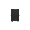 19" VOLNĚ STOJÍCÍ RACKOVÁ SKŘÍŇ 15U/600X600 (FLAT PACK) S PROSKLENÝMI DVEŘMI LCD ČERNÁ  V2