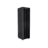 19" VOLNĚ STOJÍCÍ RACKOVÁ SKŘÍŇ 42U/600X600 (FLAT PACK) S PROSKLENÝMI DVEŘMI LCD ČERNÁ  V2