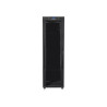 19" VOLNĚ STOJÍCÍ RACKOVÁ SKŘÍŇ 42U/600X600 (FLAT PACK) S PROSKLENÝMI DVEŘMI LCD ČERNÁ  V2