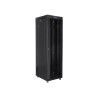 19" VOLNĚ STOJÍCÍ RACKOVÁ SKŘÍŇ 42U/600X800 (FLAT PACK) S PROSKLENÝMI DVEŘMI LCD ČERNÁ  V2