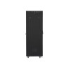 19" VOLNĚ STOJÍCÍ RACKOVÁ SKŘÍŇ 42U/600X800 (FLAT PACK) S PROSKLENÝMI DVEŘMI LCD ČERNÁ  V2