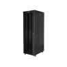 19" VOLNĚ STOJÍCÍ RACKOVÁ SKŘÍŇ 42U/800X1000 (FLAT PACK) S PROSKLENÝMI DVEŘMI LCD ČERNÁ  V2