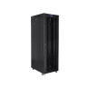 19" VOLNĚ STOJÍCÍ RACKOVÁ SKŘÍŇ 42U/800X1000 (FLAT PACK) S PROSKLENÝMI DVEŘMI LCD ČERNÁ  V2