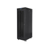 19" VOLNĚ STOJÍCÍ RACKOVÁ SKŘÍŇ 42U/800X1000 (FLAT PACK) SE SÍŤOVÝMI DVEŘMI LCD ČERNÁ  V2