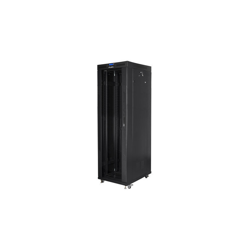 19" VOLNĚ STOJÍCÍ RACKOVÁ SKŘÍŇ 42U/800X800 (FLAT PACK) S PROSKLENÝMI DVEŘMI LCD ČERNÁ V2 19" VOLNĚ STOJÍCÍ RACKOVÁ SKŘÍŇ 42U/800X800 (FLAT PACK) S PROSKLENÝMI DVEŘMI LCD ČERNÁ V2