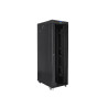 19" VOLNĚ STOJÍCÍ RACKOVÁ SKŘÍŇ 42U/800X1200 (FLAT PACK) S PROSKLENÝMI DVEŘMI LCD ČERNÁ  V2