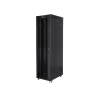 19" VOLNĚ STOJÍCÍ RACKOVÁ SKŘÍŇ 47U/800X1000 (FLAT PACK) S PROSKLENÝMI DVEŘMI LCD ČERNÁ  V2