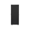 19" VOLNĚ STOJÍCÍ RACKOVÁ SKŘÍŇ 47U/800X1000 (FLAT PACK) S PROSKLENÝMI DVEŘMI LCD ČERNÁ  V2