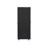 19" VOLNĚ STOJÍCÍ RACKOVÁ SKŘÍŇ 27U/800X1000 (FLAT PACK) ČERNÁ S PROSKLENÝMI DVEŘMI LCD  V2