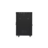 19" VOLNĚ STOJÍCÍ RACKOVÁ SKŘÍŇ 22U/800X1000 (FLAT PACK) ČERNÁ S PROSKLENÝMI DVEŘMI LCD  V2