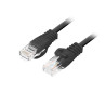 PATCHCORD CAT.5E UTP 2M BLACK  BOX 