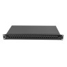 19" RACKOVÝ 1U OPTICKÝ PATCH PANEL  24XST / 24XFC ČERNÝ + PŘÍSLUŠENSTVÍ