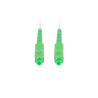 OPTICKÝ PATCHCORD SM SC/APC-SC/APC SIMPLEX 10M LSZH G657B3 3.0MM BÍLÝ 