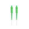 OPTICKÝ PATCHCORD SM SC/APC-SC/APC SIMPLEX 10M LSZH G657B3 3.0MM BÍLÝ 
