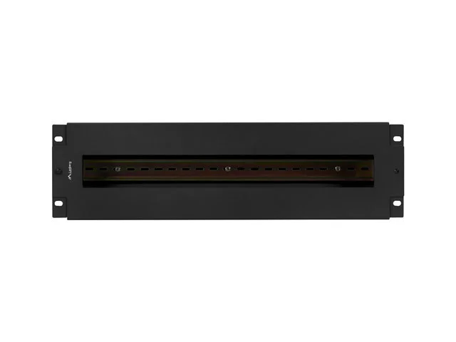 19" 3U NAPĚŤOVÝ ROZVÁDĚČ S DIN LIŠTOU TS-35 ČERNÝ