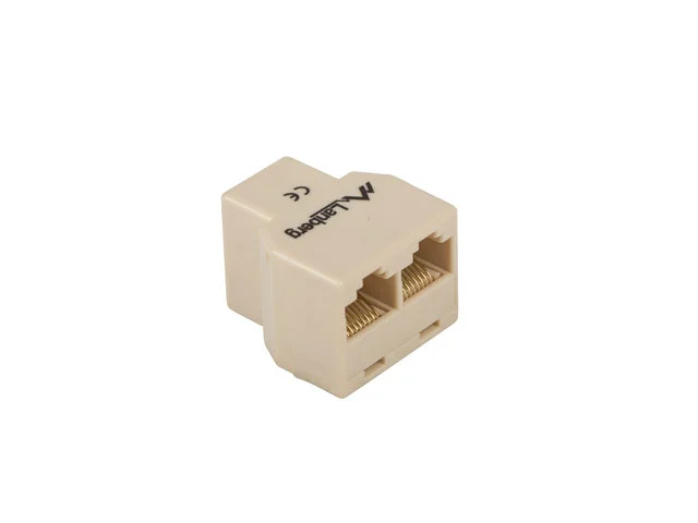 ŘADOVÁ SPOJKA RJ45 RJ45 2XRJ45