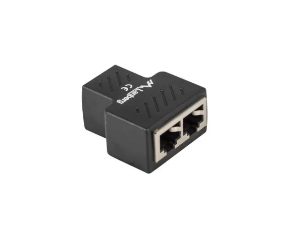 ŘADOVÁ SPOJKA RJ45 2XRJ45 STÍNĚNÝ