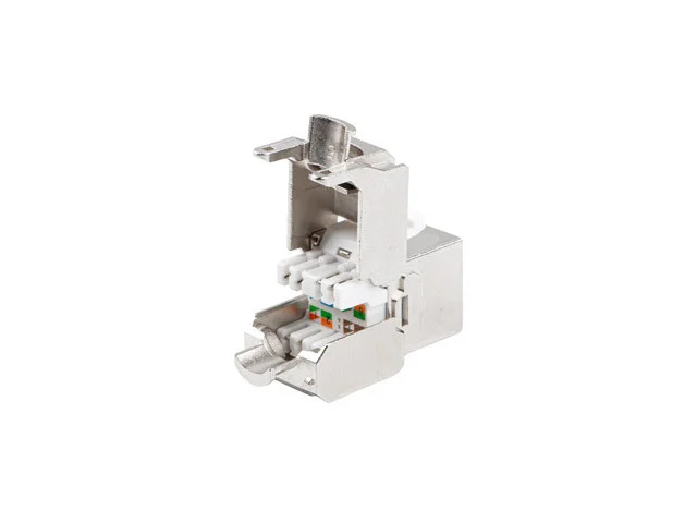 KEYSTONE MODUL BEZ NÁSTROJŮ RJ45 CAT.7 FTP 180°