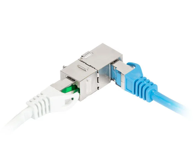 FEED-THRU KEYSTONE KONEKTOR RJ45 RJ45 CAT.5E FTP 90