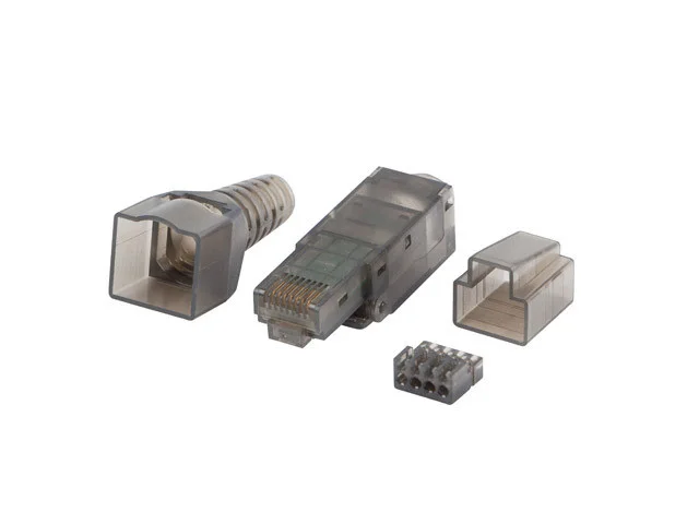 RJ45 CAT.6A UTP KONEKTOR 8P8C  BEZ POUŽITÍ NÁSTROJŮ