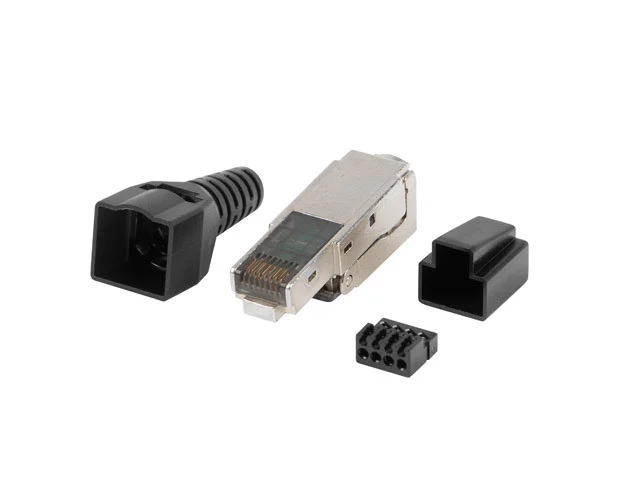 RJ45 CAT.6 FTP KONEKTOR 8P8C  BEZ POUŽITÍ NÁSTROJŮ