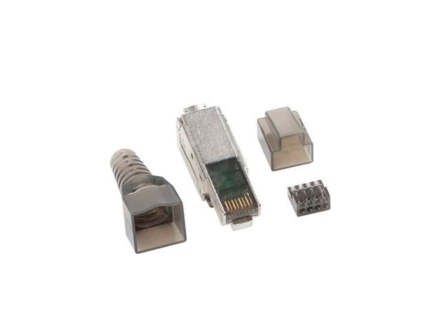 RJ45 CAT.6A FTP KONEKTOR 8P8C  BEZ POUŽITÍ NÁSTROJŮ