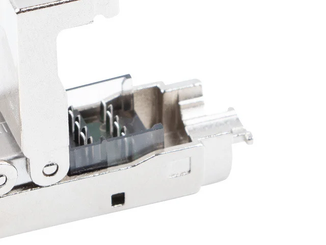 2X RJ45 CAT6A FTP KONEKTOR 8P8C BEZNÁSTROJOVÝ ADAPTÉR