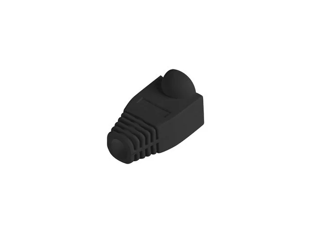 Ochrana  RJ45 (BOOT CAP)  ČERNÝ (100 KUSŮ)