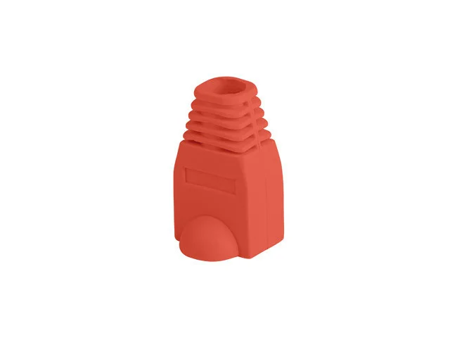 Ochrana RJ45 (BOOT CAP)  ČERVENÝ (100 KUSŮ)
