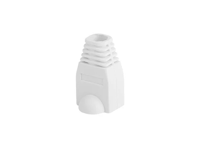 Ochrana RJ45 (BOOT CAP)  BÍLÁ (100-PACK)