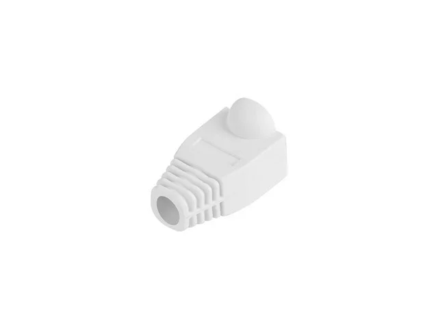 Ochrana RJ45 (BOOT CAP)  BÍLÁ (100-PACK)