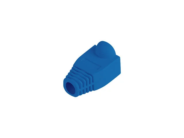 Ochrana RJ45 (BOOT CAP)  MODRÝ (100 KUSŮ)