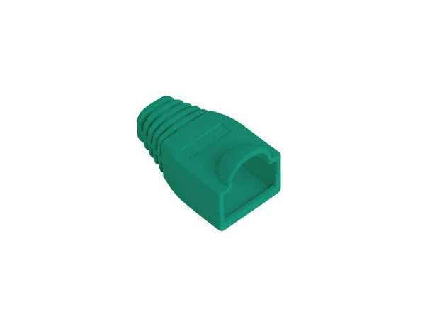 Ochrana RJ45 (BOOT CAP)  ZELENÁ (100-PACK)